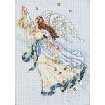 (image for) Gold Petites Twilight Angel Counted Cross Stitch Kit